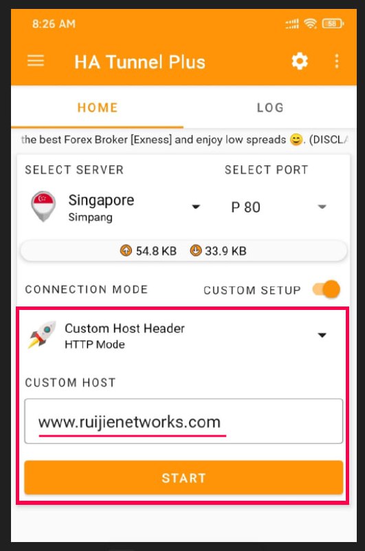 VPN ကျော်သုံးခံရတယ်ဆိုတာ———————Ruijie ရဲ့ Voucher စနစ်က Cloud Portal မို့ cloud server ကိုသွားတဲ့ url link ကို ဖွင့်ကိုဖွင့်ထားရပါတယ်။အဲဒီ url ကပဲ portal အတွက် အပေါက်ဖြစ်သွားပြီးHTTP Inject / HTTP Header နဲ့တင် Voucher Code မလိုပဲ ဒီအတိုင်းသုံးခွင့်ရသွားတာပါ။ ပုံထဲမှာဆိုရင် HA Tunnel ထဲကPort 80 ရတဲ့ Server တစ်ခုခုကိုရွေးပြီးCustom Host Header မှာ ruijie ဘက်က ဖွင့်ထားရတဲ့ domain လေးကို ရိုက်ထည့်ပြီး Connect လုပ်လိုက်တာနဲ့Portal ကို Bypass လုပ်ပြီးသားဖြစ်သွားပါတယ်။ အခု Post က POC ပြပေးချင်တာရယ်သက်ဆိုင်ရာဘက်က ဒီအပေါက်လေးကို သိသွားပြီးအမြန်ဆုံး ပြင်ဆင်နိုင်အောင်အတွက် တင်ပေးလိုက်ခြင်းဖြစ်ပါတယ်။ စက်ပိုင်ရှင်တွေအနေနဲ့လည်း  ကိုယ့်စက်မှာ အခုလိုမျိုး ရမရ ကိုယ်တိုင် Install လုပ်ပြီး စမ်းသပ်ကြည့်ကြည့်ပါ။ #ruijievouchermanager