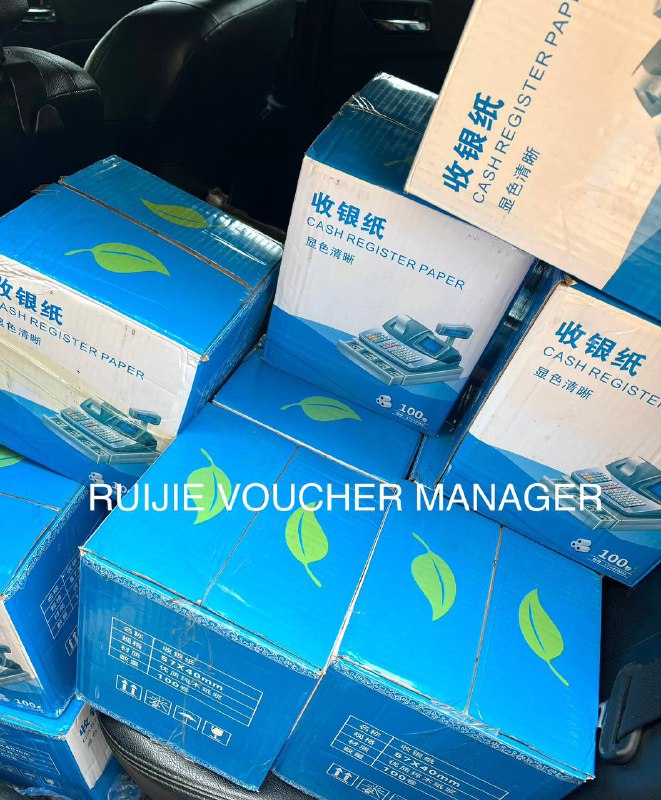 Ruijie Voucher Print တဲ့ Printer တွေအတွက်စက္ကူလိပ်ဝယ်တဲ့အခါ - ကိုယ်ကအသုံးများတယ်- ပြီးတော့ နယ်ဝေးလို့ ပစ္စည်းတစ်ခါ တစ်ခါမှာရတာ    ခက်တယ်ဆိုရင်တော့စက္ကူလိပ်ဖာလိုက် ဝယ်တာပိုအဆင်ပြေပါတယ်။( ၁ ဖာမှာ အလိပ် ၁၀၀ ပါပါတယ် ) ဈေးနှုန်းကလည်း ၁ ဖာမှ ၁၂၀၀၀၀ ပဲရှိပါတယ်။ #ruijieVoucherManager