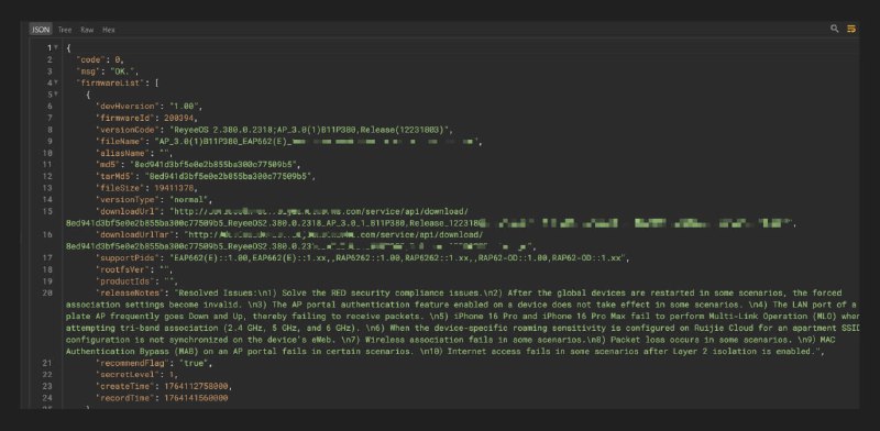 မနေ့က Recovery Firmware Post ကိုမြင်ပြီးRecovery Firmware ဖိုင်တွေ ဘယ်ကနေယူရတာလဲဆိုပြီး မေးလာကြလို့ပါ။-------------Ruijie Recovery Firmware တွေအတွက်စက်အကောင်းထဲကနေ ကူးထားစရာမလိုပဲကိုယ်လိုချင်တဲ့ model အတိုင်း ရိုက်ထည့်ပြီး Recovery ဖိုင်တွေ official ဆွဲလို့ရတဲ့ဟာလေးရှိပါတယ်။Official Recovery ဖြစ်တဲ့အပြင်၊ rootfs တင်မဟုတ်ပဲ kernel တွေကအစပါဝင်ပါတယ်။( Ruijie Website မှာတော့ recovery firmware တွေတင်ပေးထားတာမတွေ့ရသေးပါဘူး။ upgrade firmware ပဲတင်ထားတာပါ )လက်ရှိမှာတော့ အလွယ်တကူ ရှာလို့ ဆွဲလို့၇အောင် App လေးလုပ်ပေးဖို့ စဉ်းစားထားပါတယ်။   App Release လုပ်ဖြစ်ရင် Post သီးသန့်တင်ပေးပါမည်။#ruijievouchermanager#timecodemanager