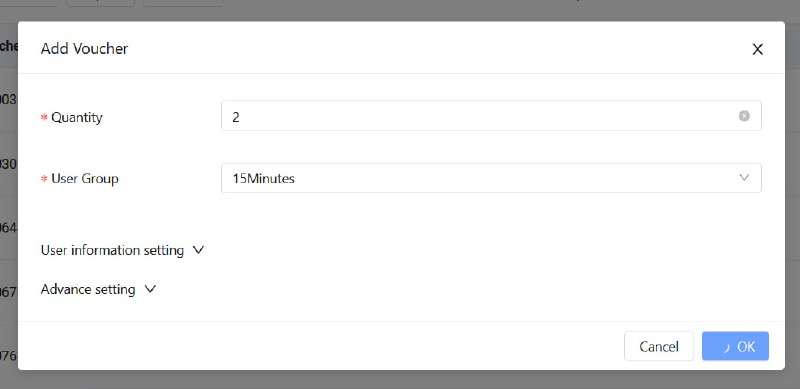 Ruijie Cloud ဘက်မှာVoucher Code အသစ်တွေ Generate လုပ်တဲ့အချိန်Code မထွက်လာပဲ အကြာကြီးလည်နေတဲ့ error ကြုံနေရပါတယ်။တစ်ချို့လည်း ၃ ၄ ခါလောက် generate လုပ်မှ code တွေထွက်လာတာတွေရှိပါတယ်။ကျွန်တော်တို့ Time Code Manager App မှာလည်းCode အသစ် Generate လုပ်တဲ့အချိန်မှာ လည်နေပြီး