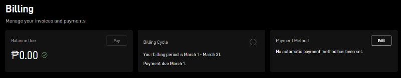 စလားလင့်စက်တွေ ဘေဆောင်ပြီးတော့ကိုယ့်ကဒ်ကိုယ် ပြန်ဖြုတ်လို့ရပြီ  Web မှာတော့ ဖြုတ်ဖို့မပေးထားဘူးသို့ပေမယ့် API ကနေ လှမ်းဖြုတ်လို့ရသွားတယ်  ကဒ်တစ်ကဒ်တည်းနဲ့ ဘေဆောင်ဆားဗစ်ပေးနေတဲ့သူတွေအတွက်တော့ ဒီဟာလေးက လိုအပ်ပါတယ်  ကျွန်တော်တို့ကတော့ Visacard တွေကိုယ်တိုင် စိတ်ကြိုက် အသစ်လုပ်လို့ရနေတော့ ဖြုတ်ဖို့မလိုအပ်ဘူးပေါ့  အချိန်ရတဲ့အတစ်နေ့ Payment Remove လုပ်လို့ရတဲ့ plugins လေးတစ်ခု ရေးပေးဖြစ်ပါမယ် အခုကတော့ payment ဖြုတ်လို့ရတယ်ဆိုတဲ့အကြောင်းလေး လာပြောပြတာပါ။ ——————-Starlink ဘေဆောင် 