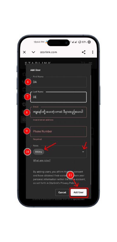 ❗️❗️❗️❗️❗️❗️❗️ကျွန်တော်တို့နား အခုမှ ဘေပြောင်းဆောင်မယ့်သူတွေအနေနဲ့ကျွန်တော်တို့ ပေးတဲ့ email လေးကိုမိမိတို့ စတားလင့်အကောင့်ထဲမှာBilling Role ထည့်နည်းလေး တစ်ဆင့်ခြင်း ပုံနဲ့ပြပေးထားပါတယ်။ Video အနေနဲ့ကြည့်ချင်ရင်လဲ Pin Message လုပ်ပေးထားပါတယ်။———-❗️❗️❗️❗️Bill ဆောင်စျေးနှုန်းများ အပြောင်းအလဲရှိထားပါသည်။- အာဂျင်တီးနား - 380000- ဂျပန် - 500000- ဖိလစ်ပိုင် - 500000 လစဉ်ဘေဆောင်နေတဲ့သူတွေအတွက်မိမိတို wifi မှာ လာချိတ်ပြီးစတားလင့် App နဲ့ဝင်ပြီး reboot / shutdown ချခံရတာမျိုး လာနှောင့်ယှက်ခံရတာမျိုးတွေကို ကာကွယ်နိုင်မယ့် App ဒါမှမဟုတ် Service လေးလဲ မကြာခင် ရရှိနိုင်ပါဦးမည်။ ( Bill ဆောင်တဲ့သူတိုင်းအတွက် Time Code Manager မှာ SVIP Member အဖြစ်ရရှိဦးမှာဖြစ်ပါသည်။ )   Promotion ရသွားတဲ့သူတွေအတွက်ကတော့ဖိလစ်ပိုင် / ဂျပန် - 420000 ပဲကျပါတော့မည်။————-ဘေဆောင်ရန်။📱 