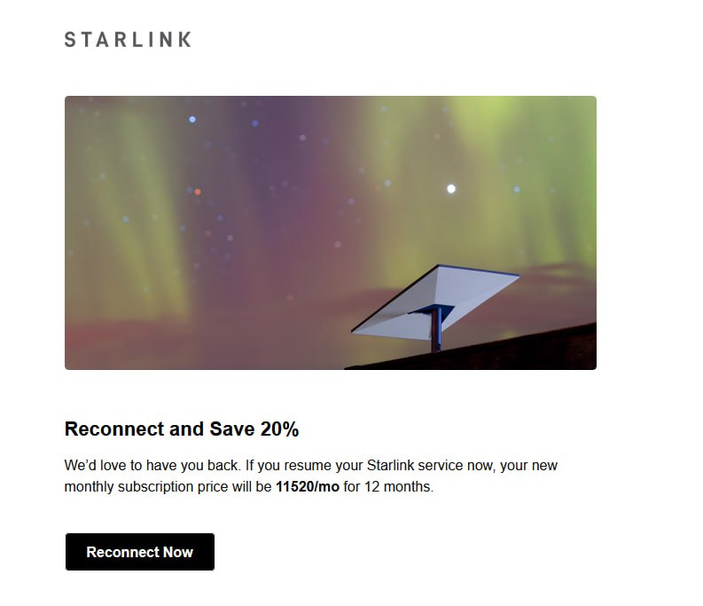 စတားလင့်ဘက်က Standby mode လုပ်ထားတဲ့ စက်တစ်ချို့ကို Resume ပြန်လုပ်သုံးမယ်ဆိုရင်၁၂ လတိတိ ပုံမှန် ဘေဆောင်စျေးထက် 20% လျော့ယူပေးမယ်ဆိုတာမျိုး Email တွေဝင်လာပါတယ်။( ပုံမှန်ဆောင်နေကြထက် ၁ သိန်းကျော်လောက်ကို သက်သာသွားမှာပါ။ ၁ လတင်မဟုတ်ပဲ ၁ နှစ်လုံးဆိုတော့ ပိုတန်တာပေါ့ ) ကျွန်တော်တို့နား ဘေဆောင် billing ထည့်ထားတဲ့ အကောင့်တွေထဲ email ဝင်လာခဲ့ရင်လည်း အသိပေးပါမည်။  ————-Bill ဆောင်စျေးနှုန်း- ဖိလစ်ပိုင် - 530000- ဂျပန် - 530000- အာဂျင်တီးနား - 380000( Bill ဆောင်တဲ့သူတိုင်းအတွက် Time Code Manager မှာ SVIP Member အဖြစ်ရရှိဦးမှာဖြစ်ပါသည်။ ) ————-ဘေဆောင်ရန်။📱 